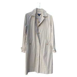 Gap Beige Classic Vintage Trench Coat